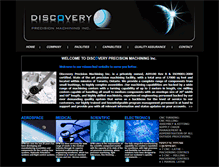 Tablet Screenshot of discovery-precision.com
